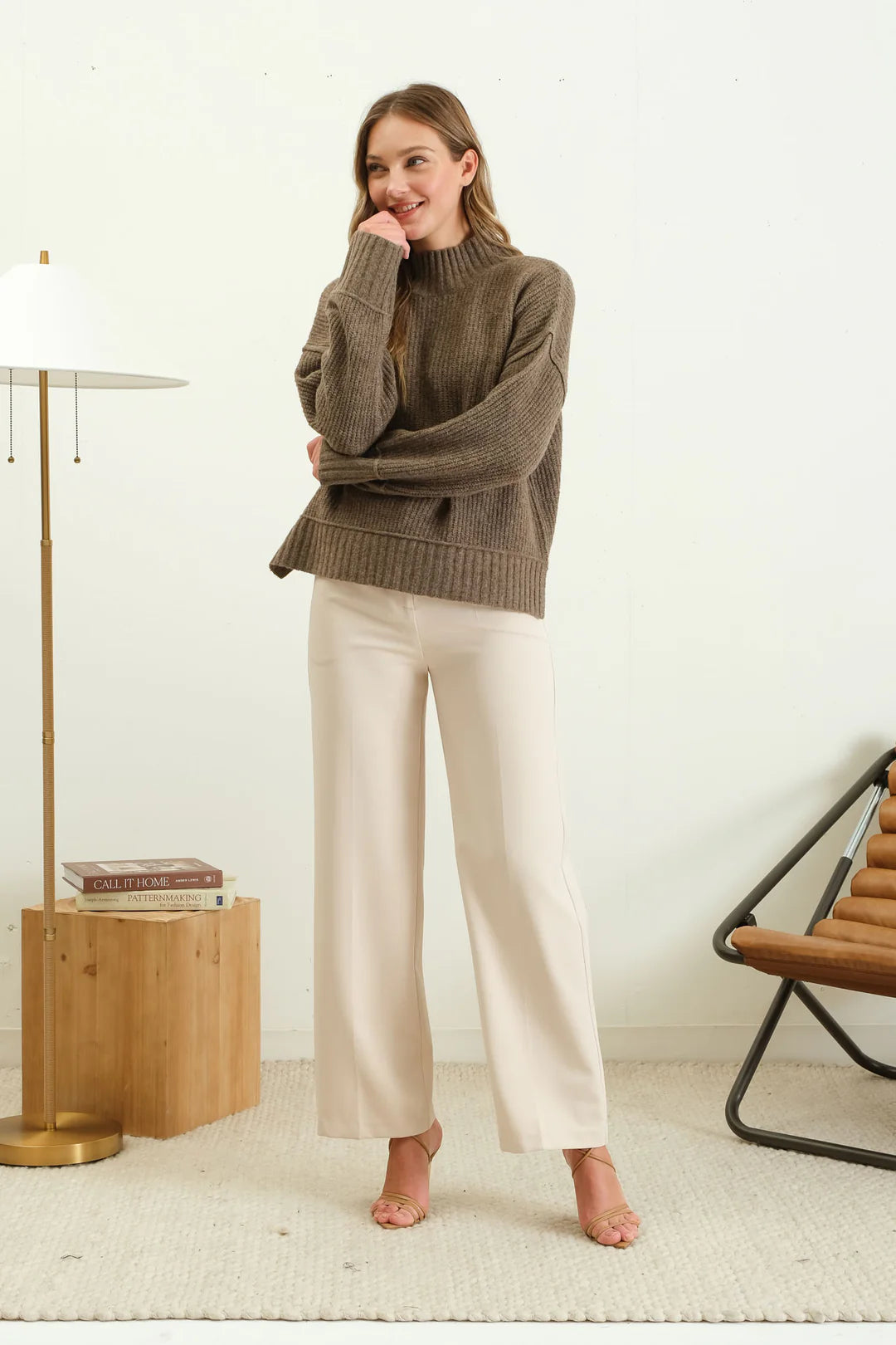 Raegan Knit Sweater - Straight & Arrow Boutique