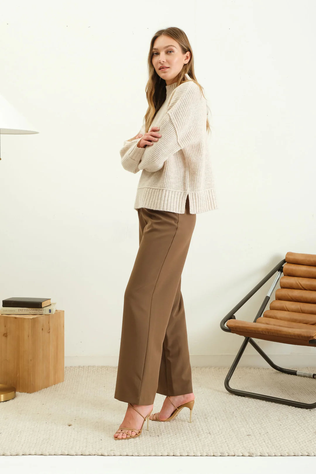 Raegan Knit Sweater - Straight & Arrow Boutique
