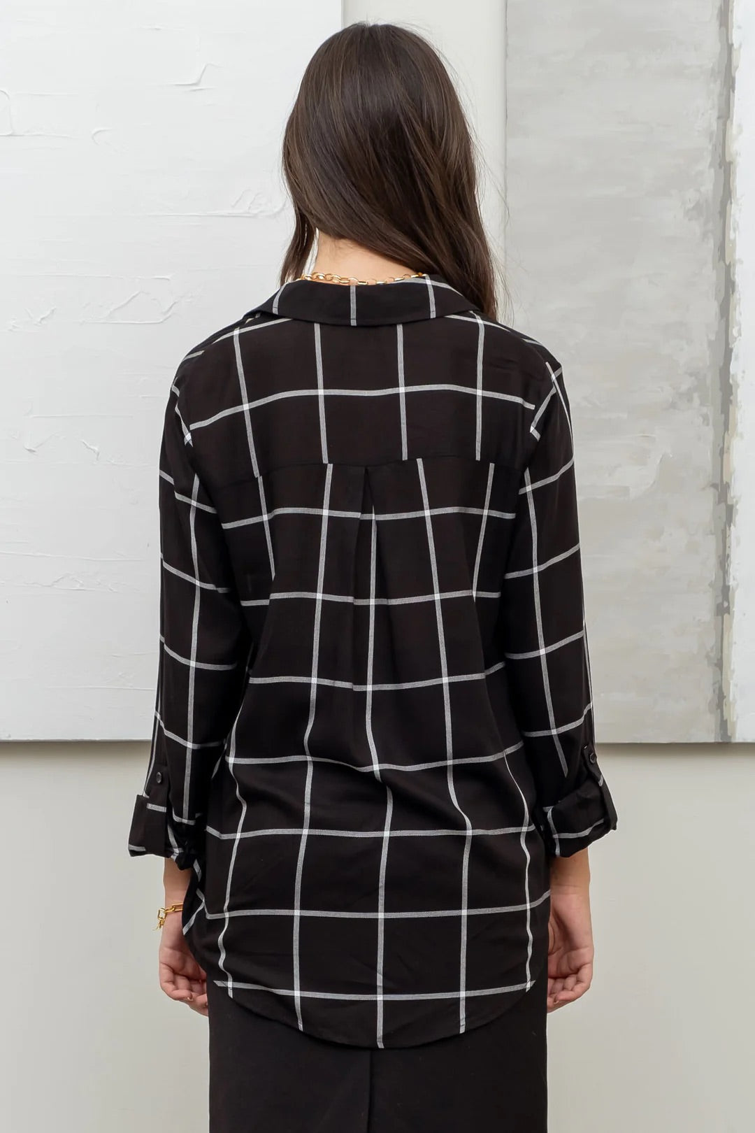 Holly Woven Button Up - Straight & Arrow Boutique