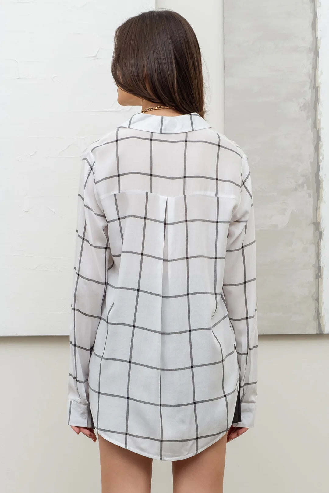 Holly Woven Button Up - Straight & Arrow Boutique