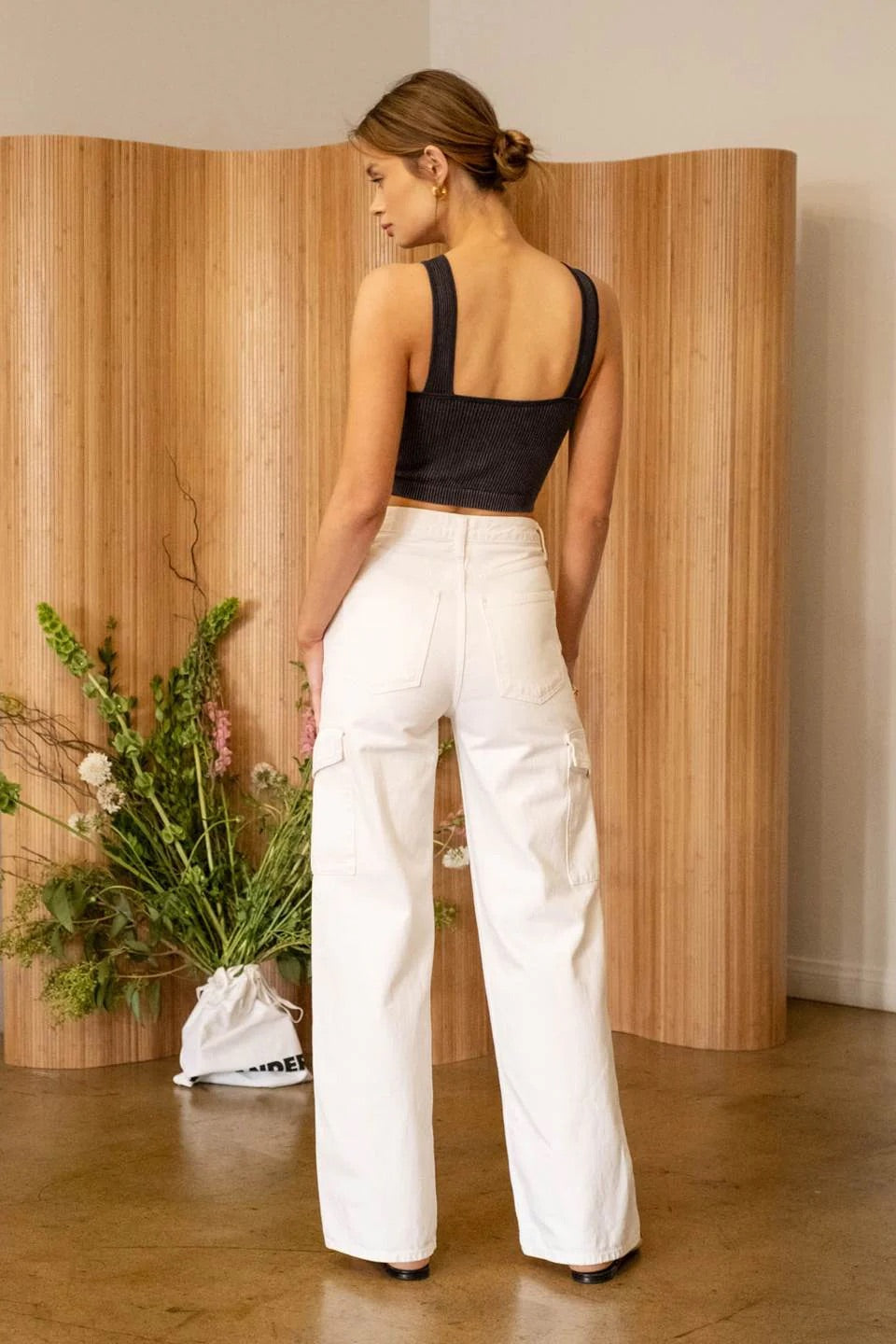 Washed Seamless Crop Tank - Straight & Arrow Boutique