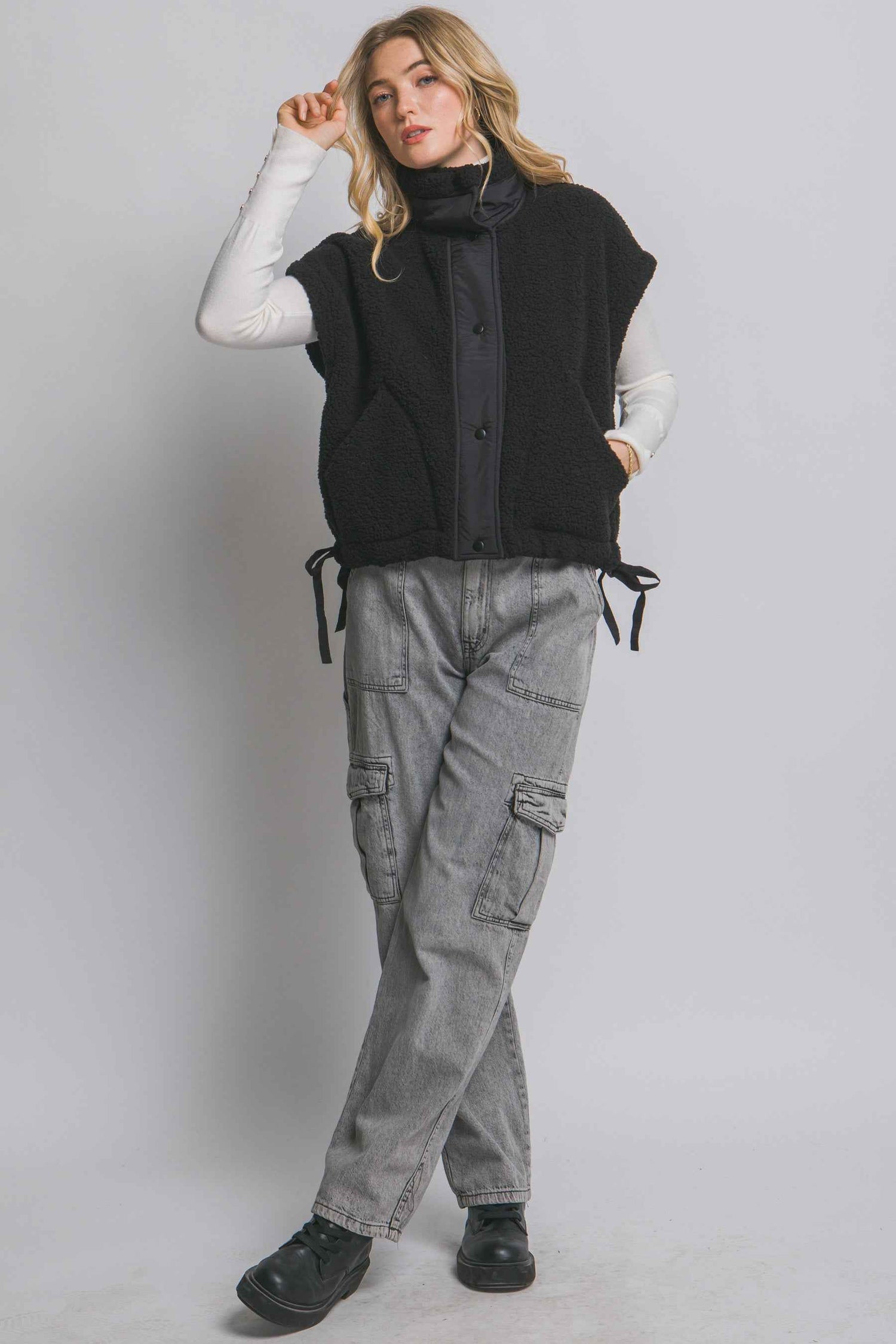 Edie Sherpa Vest