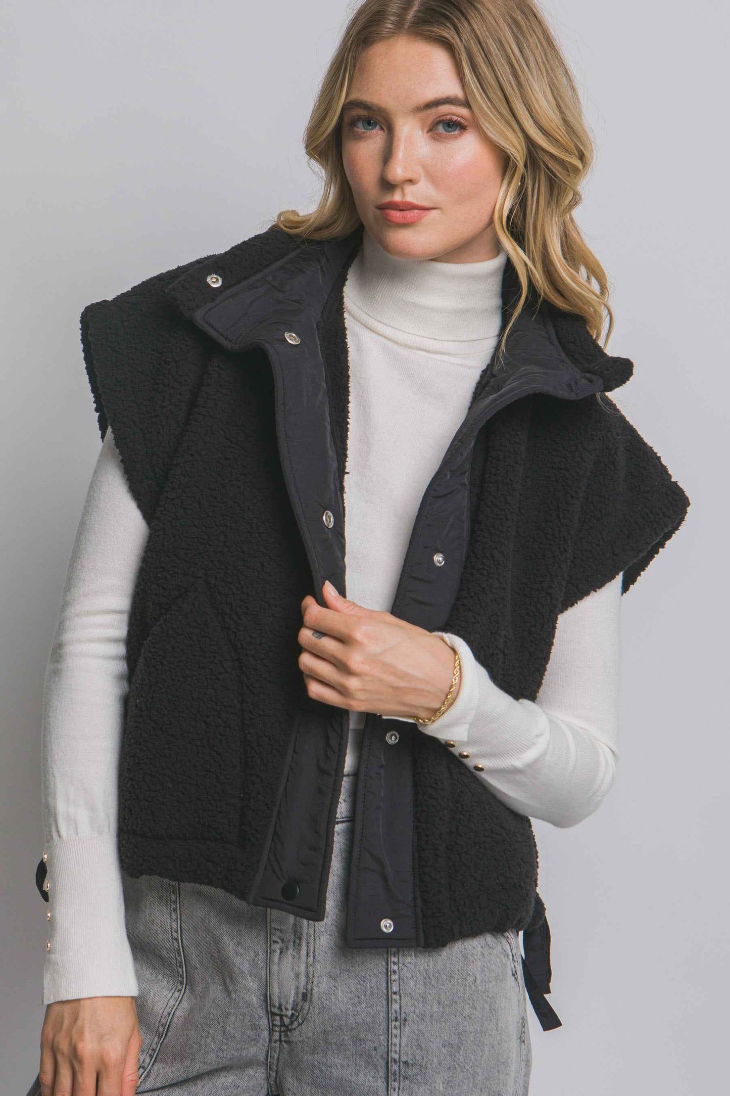 Edie Sherpa Vest
