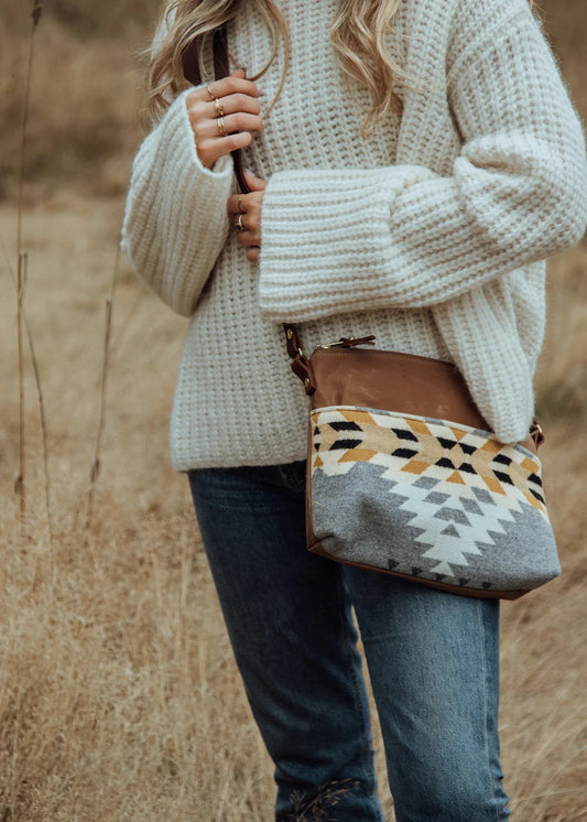 Tofino Crossbody | Pendelton Wool - Straight & Arrow Boutique