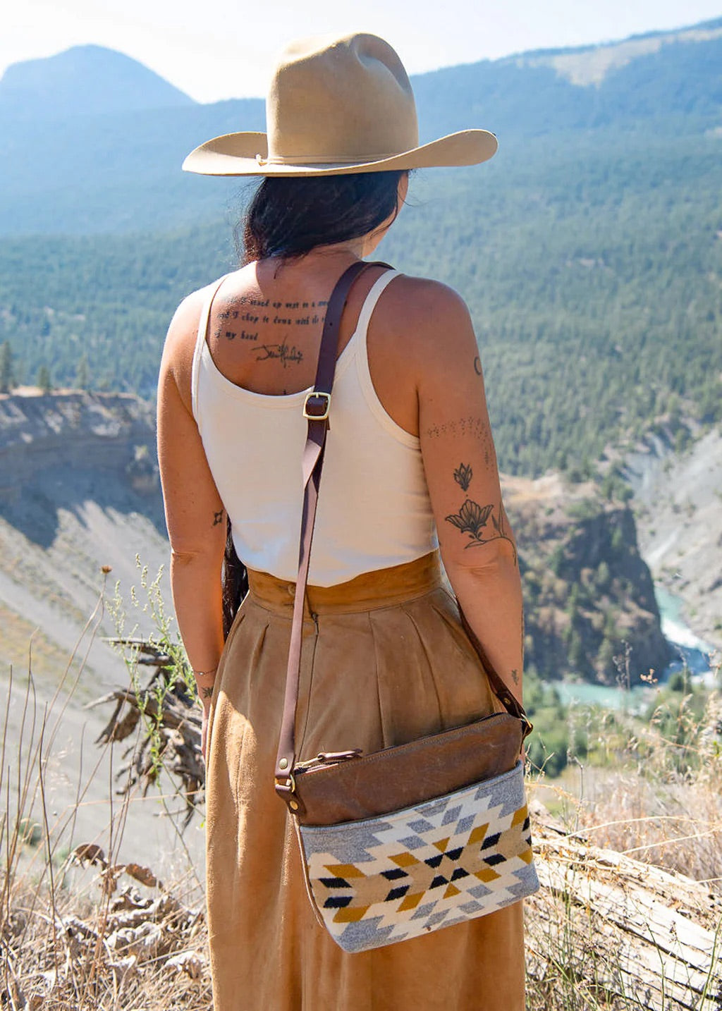 Tofino Crossbody | Pendelton Wool - Straight & Arrow Boutique