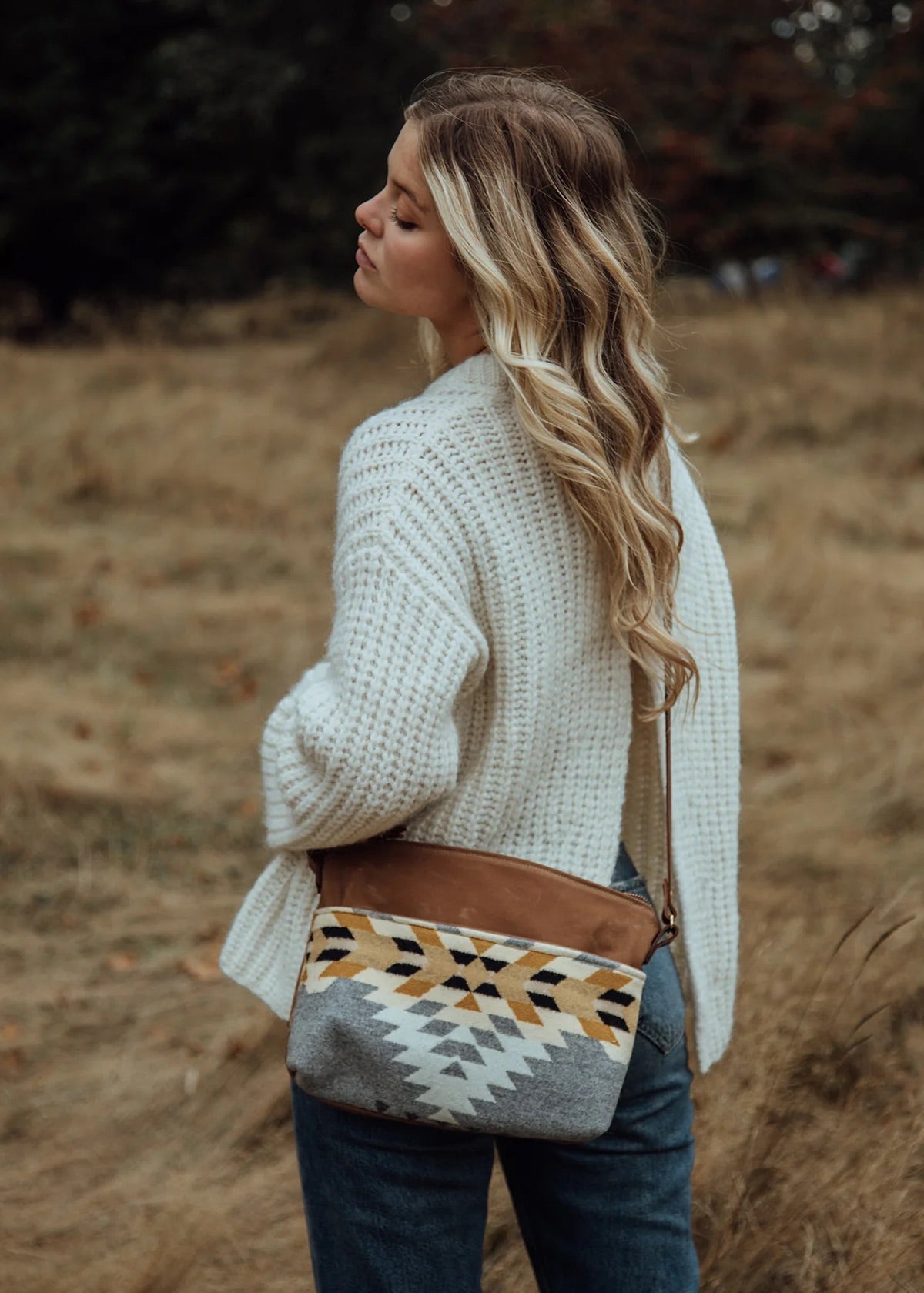 Tofino Crossbody | Pendelton Wool - Straight & Arrow Boutique