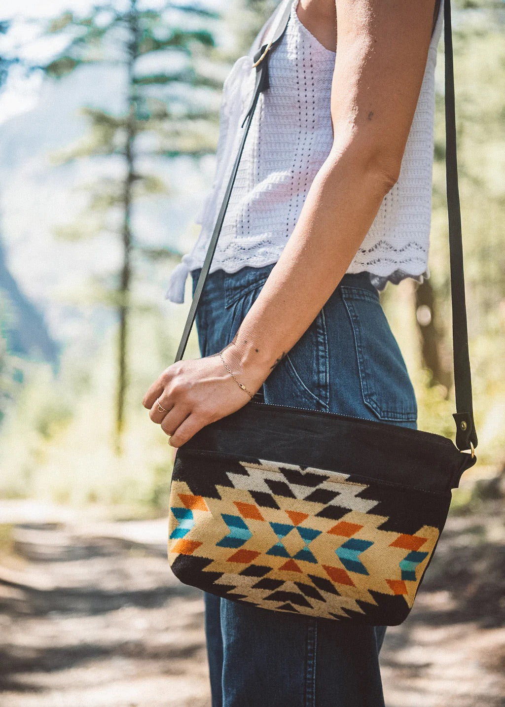 Tofino Crossbody | Pendelton Wool - Straight & Arrow Boutique
