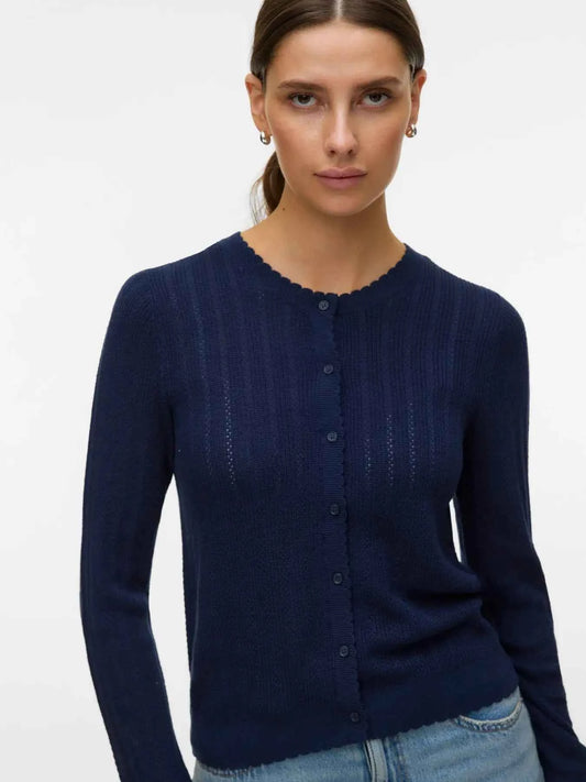VMNew Lex Pointelle Cardi