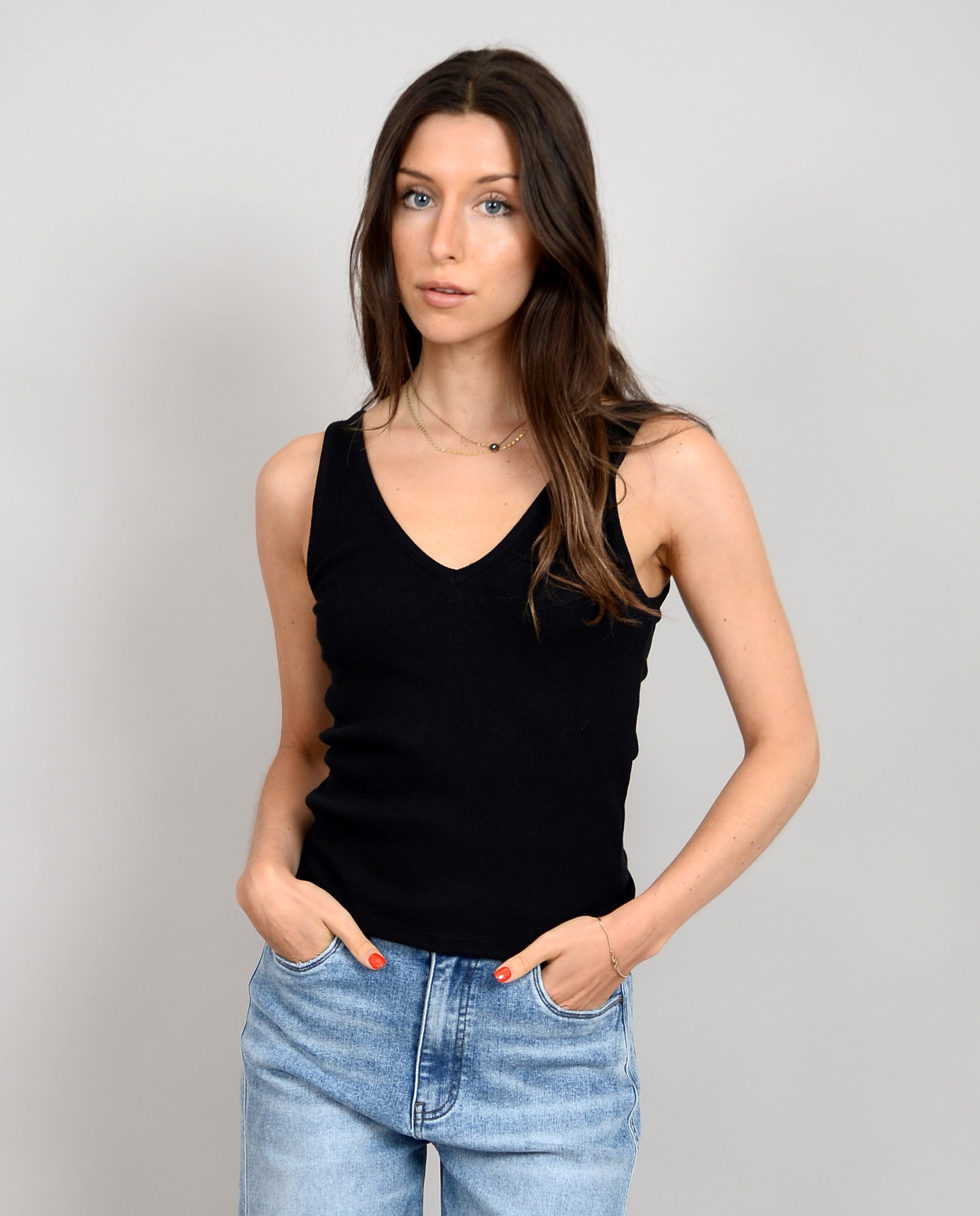 Vina V-Neck Tank Top