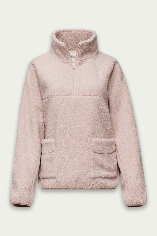 Carter Sherpa Zip Up Pullover