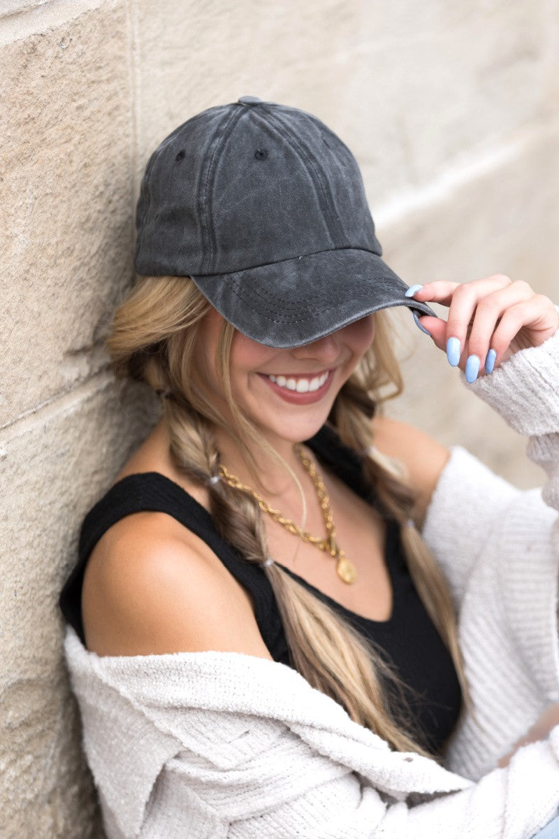 Everyday Washed Ball Cap - Straight & Arrow Boutique