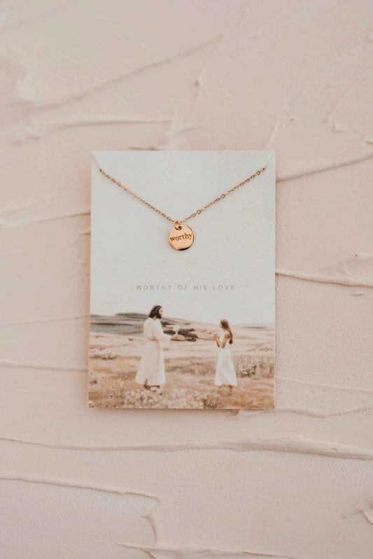 Worthy Disc Necklace