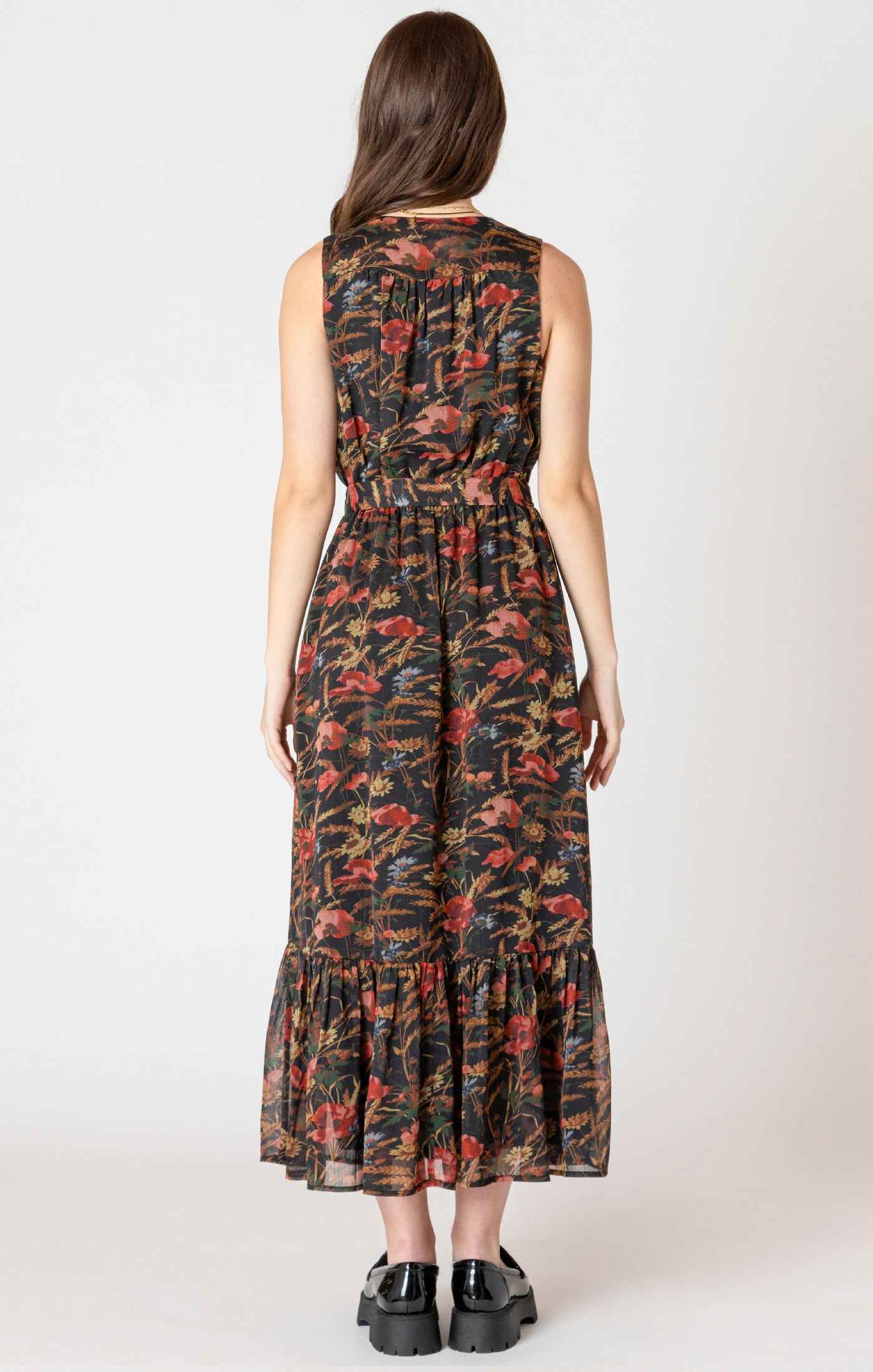 Bryony Sleeveless Wrap Dress