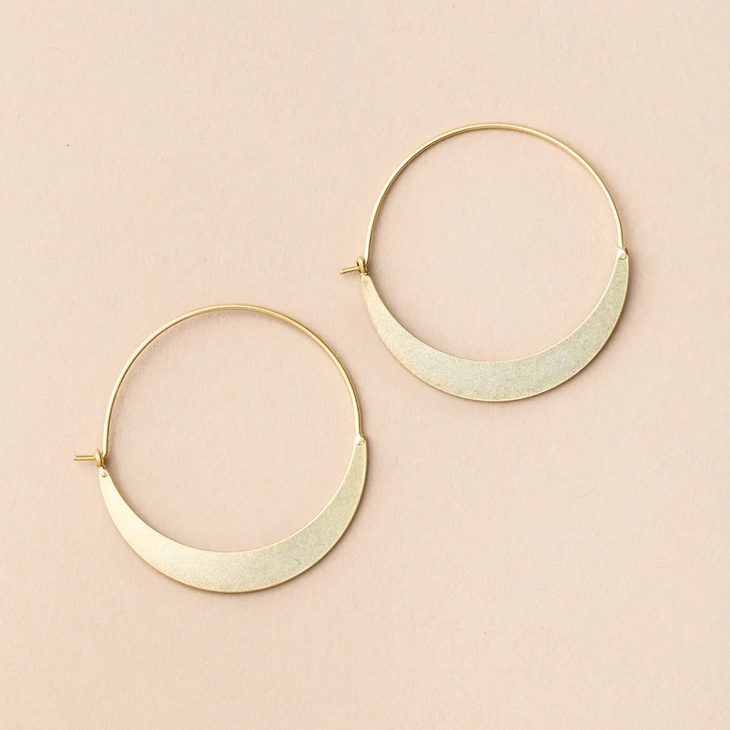 Refined Earring Collection - Crescent - Straight & Arrow Boutique