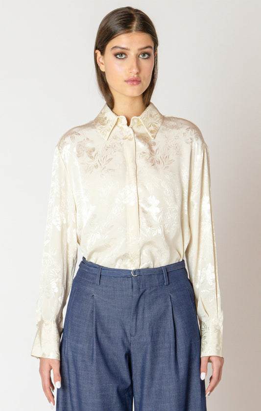 Liberty Floral Jacquard Blouse
