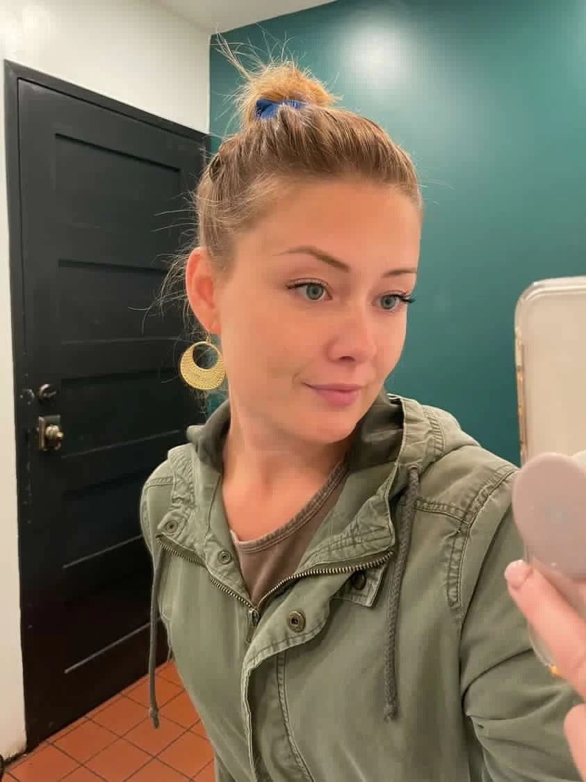 Jasmyn Earrings Matte Gold - Straight & Arrow Boutique