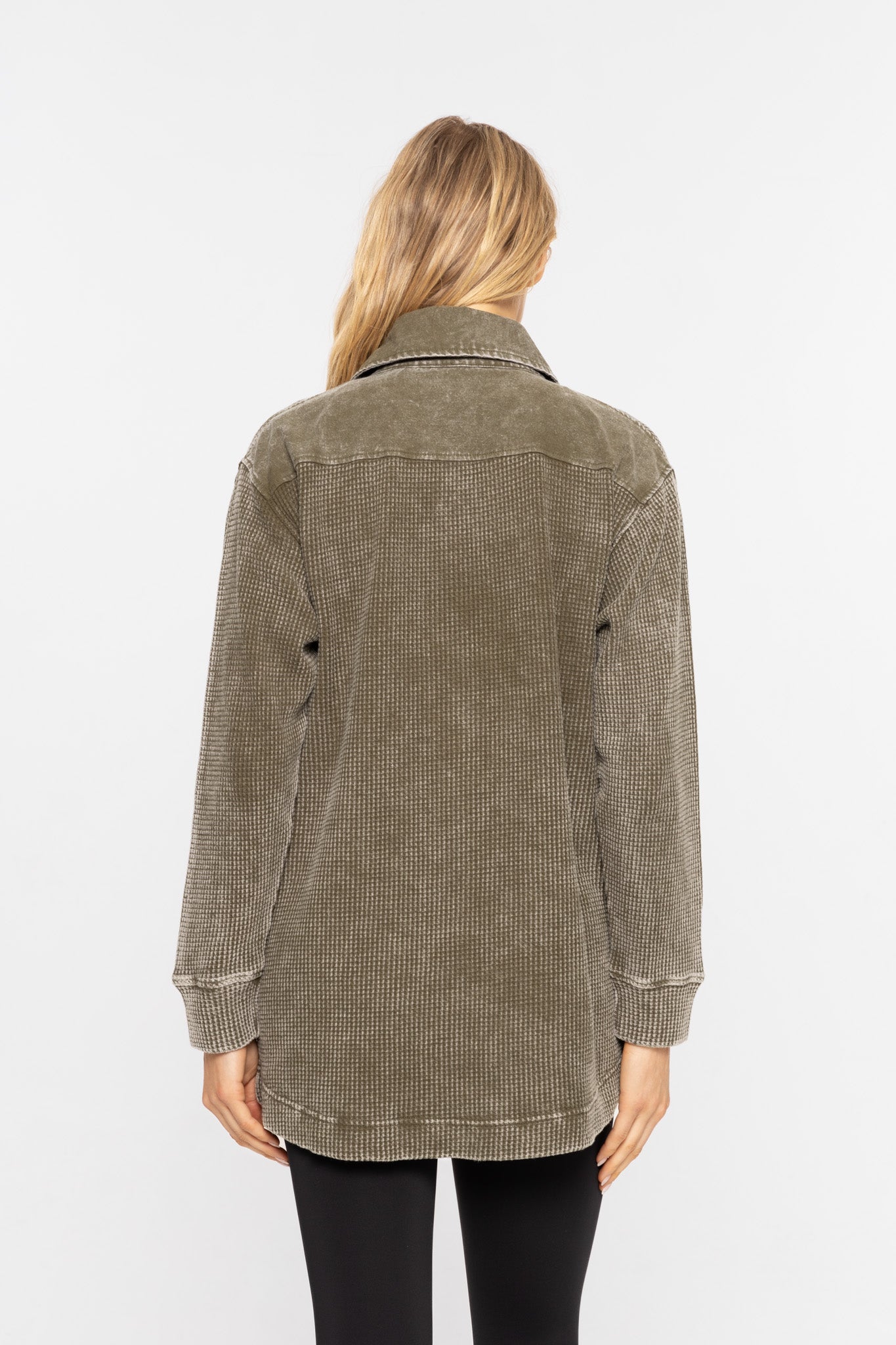 Beckett Waffle Knit Tunic - Straight & Arrow Boutique