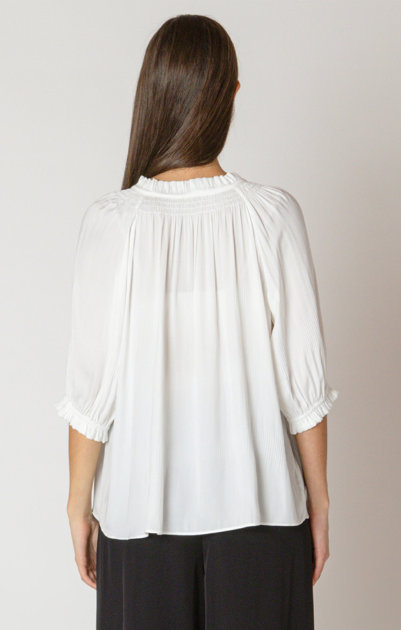 Lilith Soft Pleated Blouse