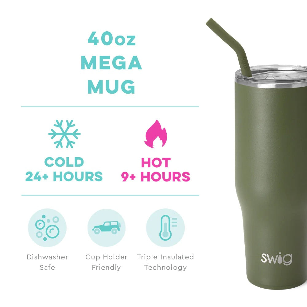 Swig Life 40 oz Mega Mug - Straight & Arrow Boutique