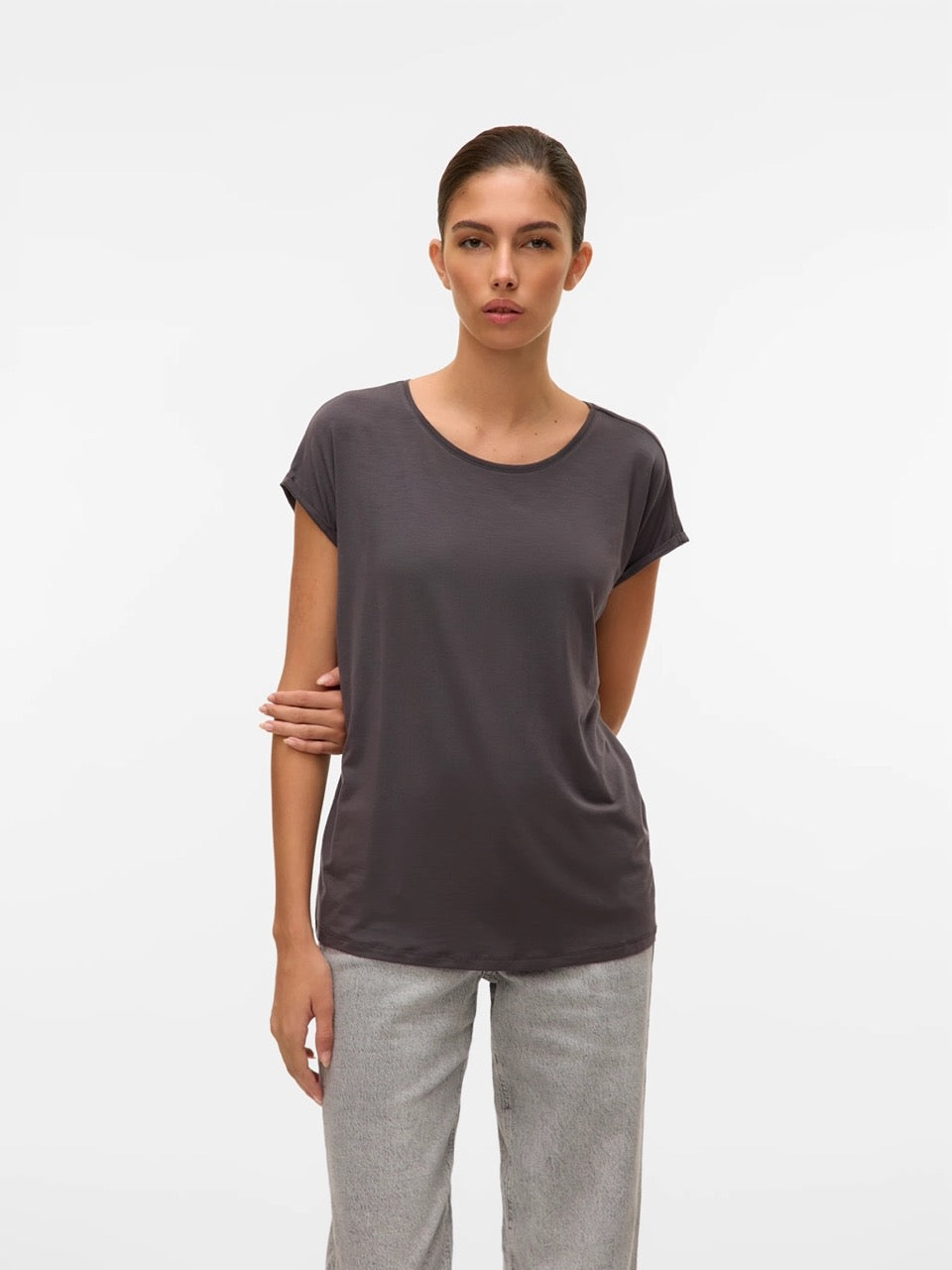 VMAva Plain Tee - Straight & Arrow Boutique