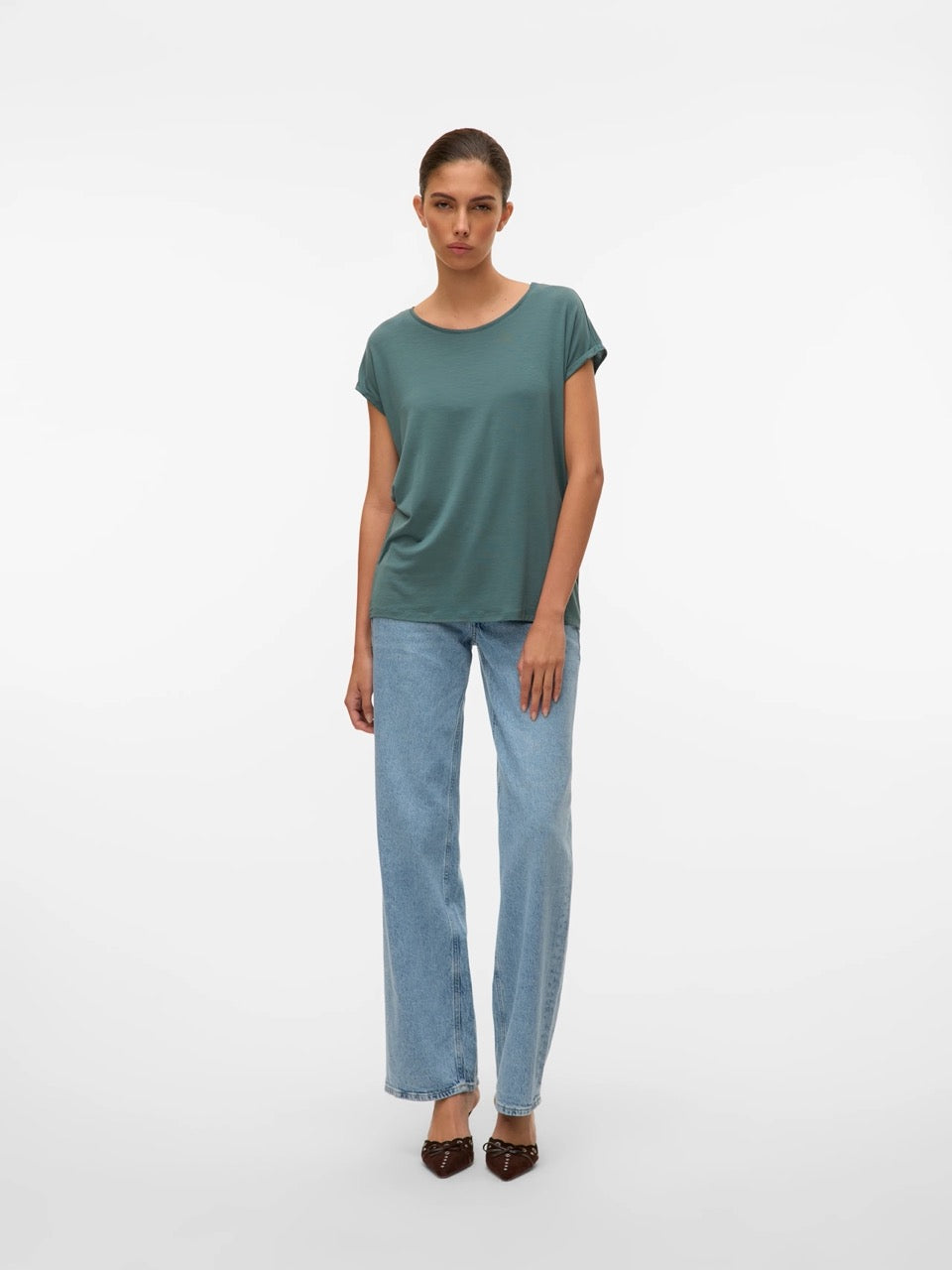 VMAva Plain Tee - Straight & Arrow Boutique