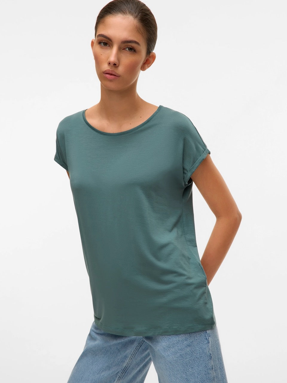 VMAva Plain Tee - Straight & Arrow Boutique