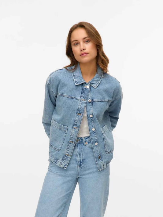 VMJamie Denim Shacket