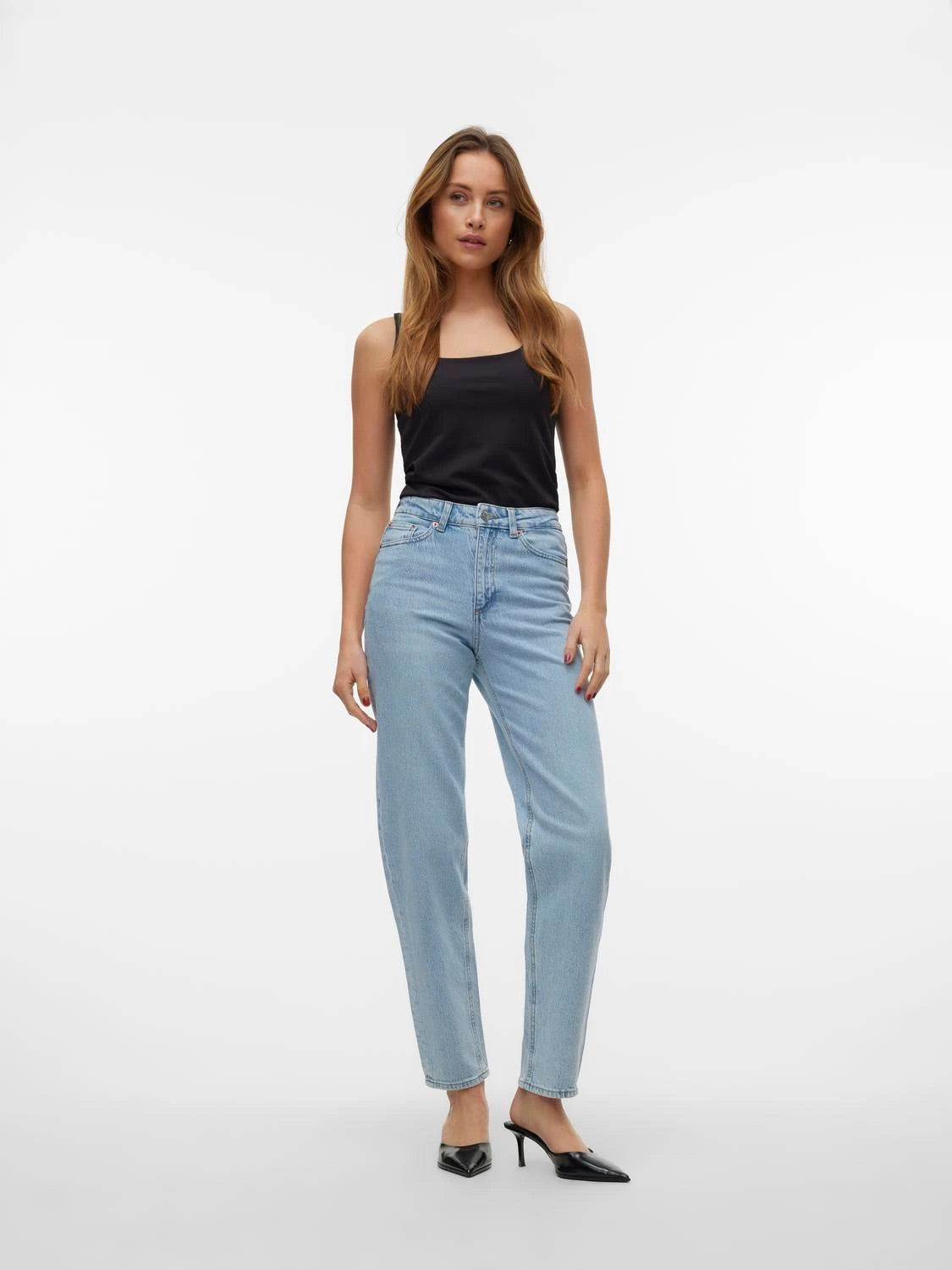 VMTESSA High rise Mom Fit Jeans - Main Image