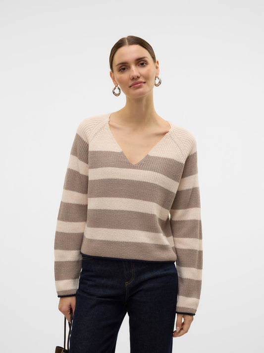 VMFabulous Striped Pullover - Straight & Arrow Boutique