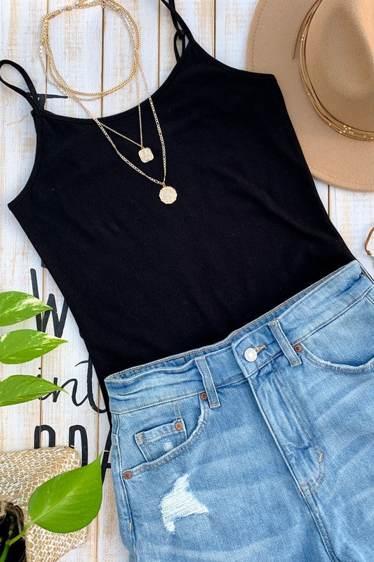 Basic Cami Tank - Straight & Arrow Boutique