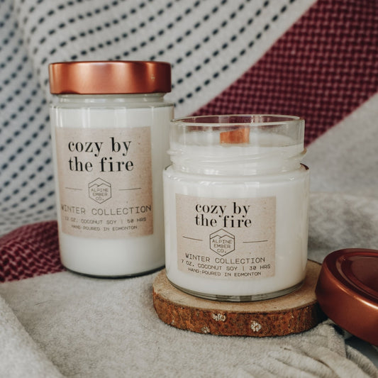 Cozy by the Fire | Winter Collection Candle - Straight & Arrow Boutique
