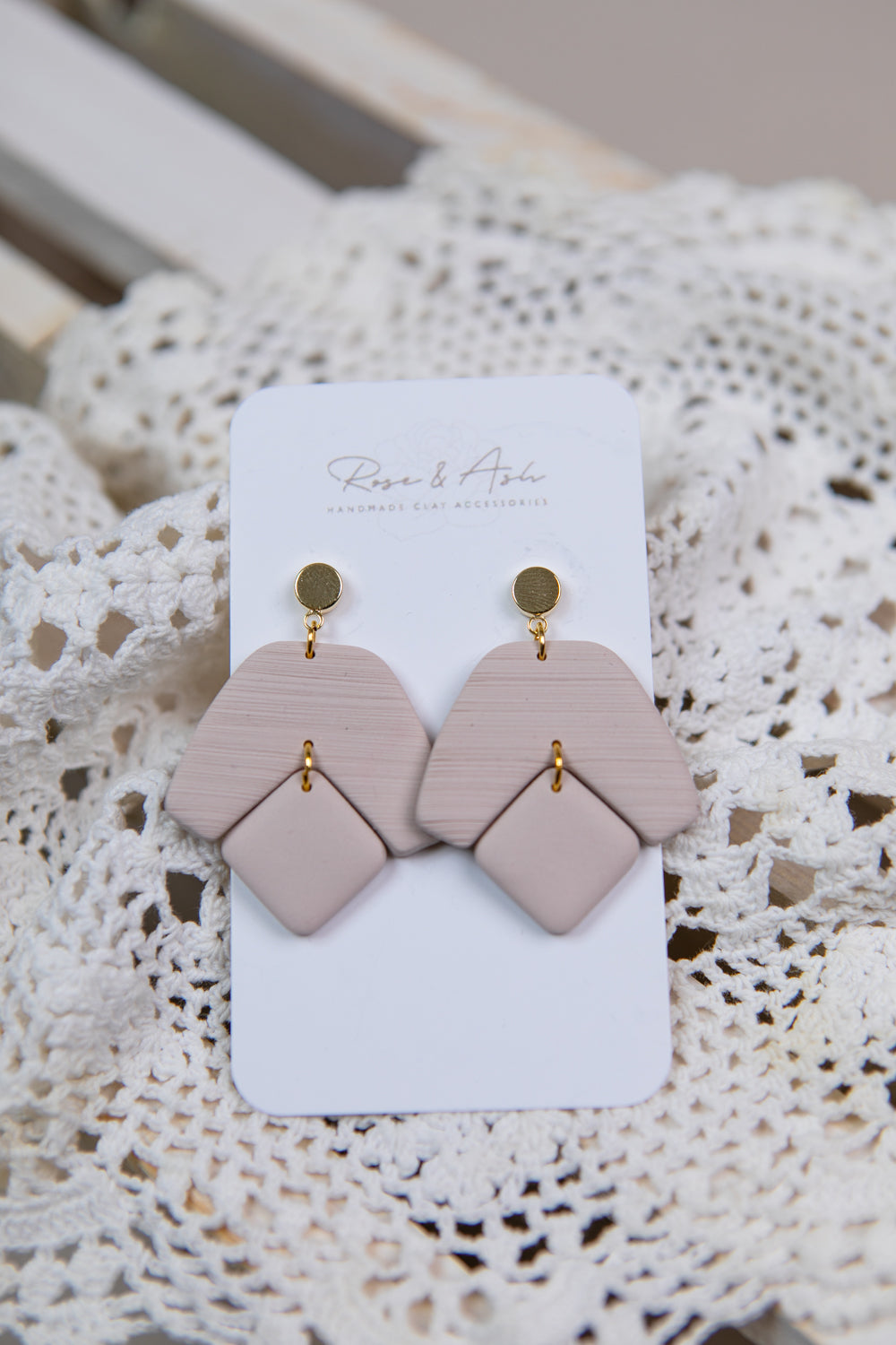 Diamond Hug Dangle Earrings - Straight & Arrow Boutique