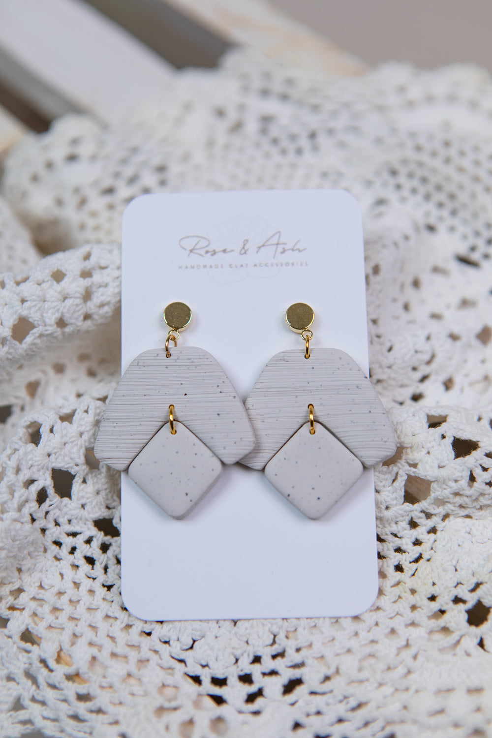 Diamond Hug Dangle Earrings - Straight & Arrow Boutique