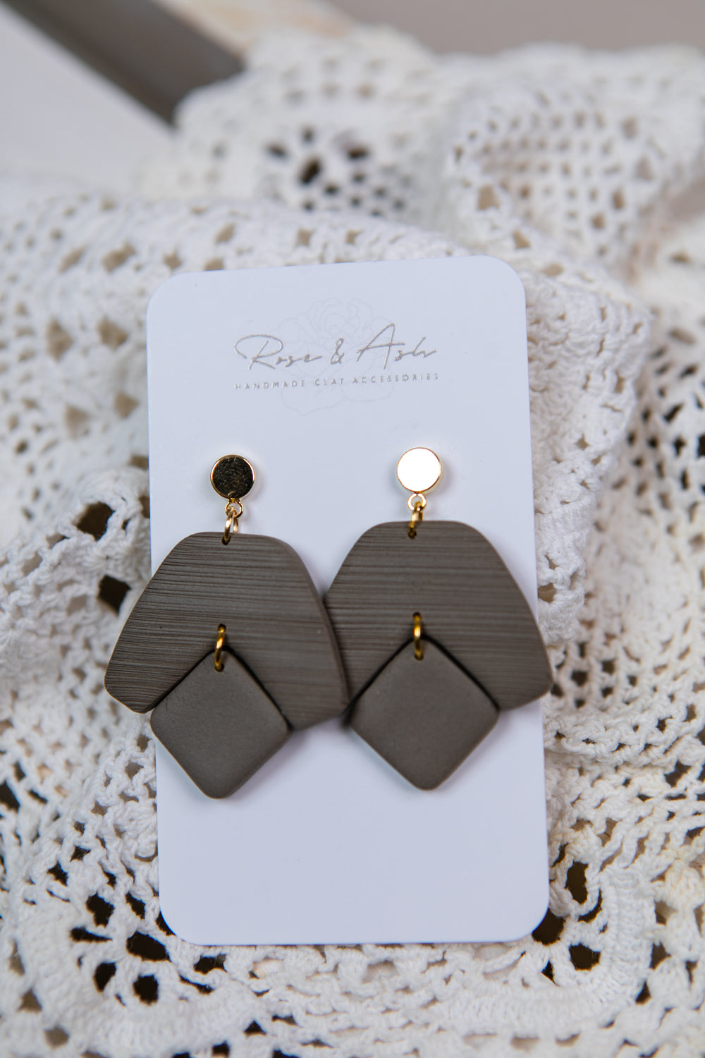 Diamond Hug Dangle Earrings - Straight & Arrow Boutique