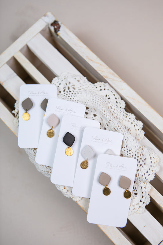 Gold Drop Earrings - Straight & Arrow Boutique