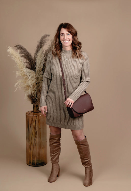 Hadley Sweater Dress - Straight & Arrow Boutique