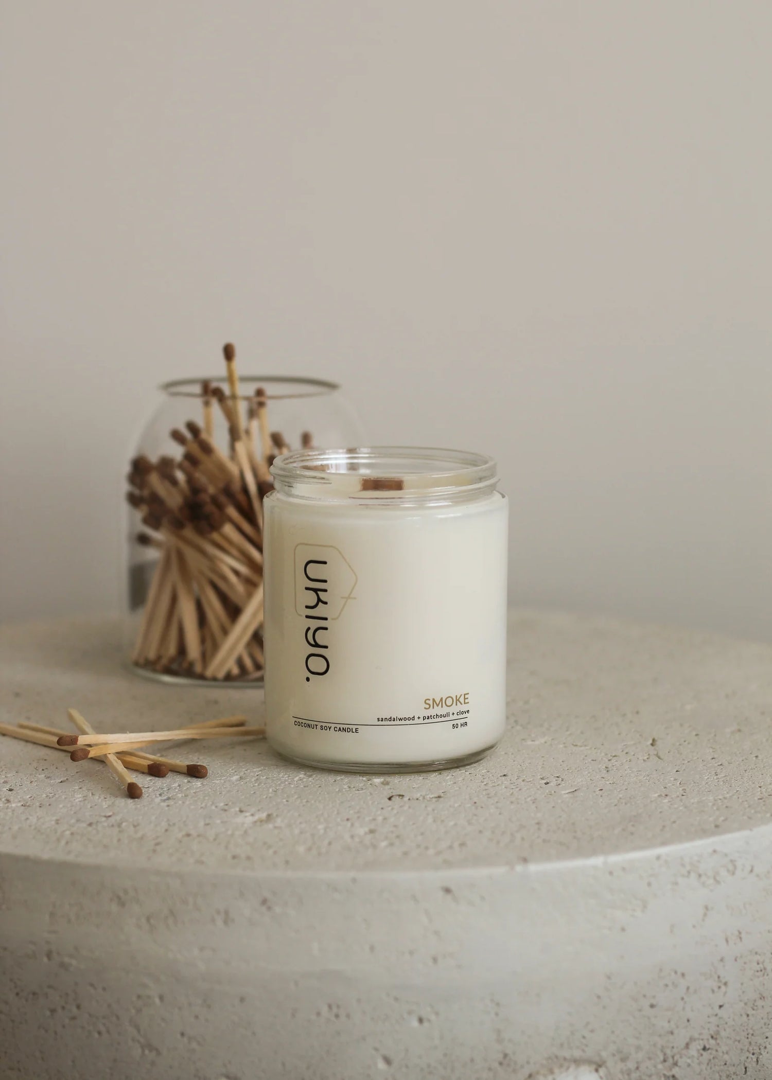 Smoke Wood Wick Candle - Straight & Arrow Boutique
