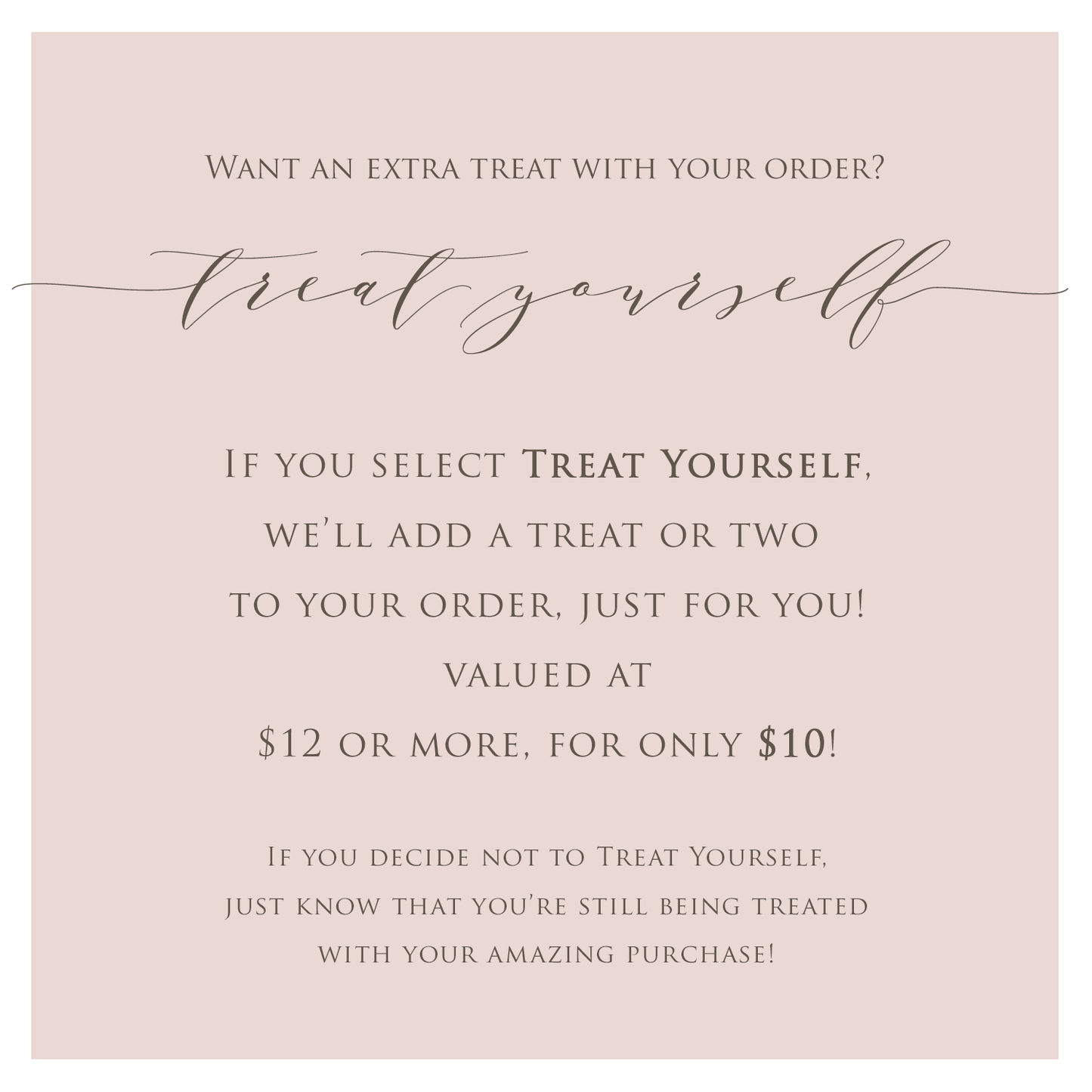 Treat Yourself - Straight & Arrow Boutique