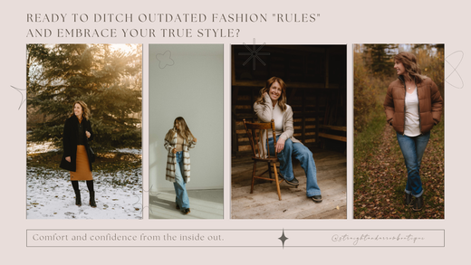 Tools, NOT Rules: How to Dress for Confidence, Not for Trends - Straight & Arrow Boutique