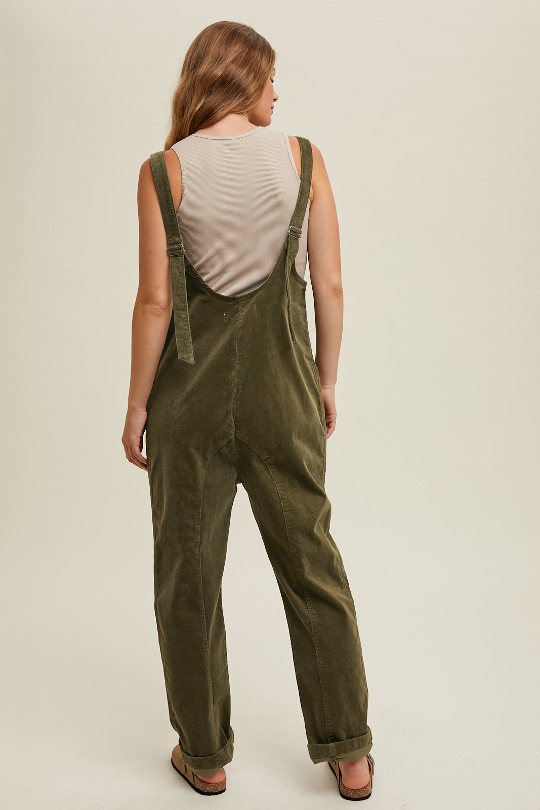 Hattie Corduroy Overalls - Straight & Arrow Boutique