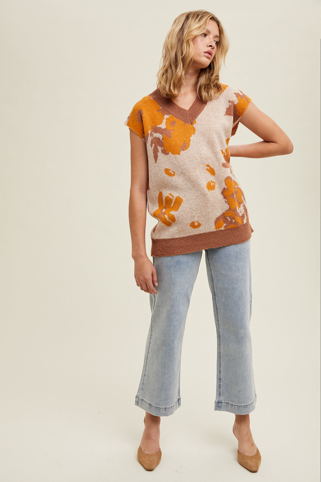 Della Sweater Vest - Straight & Arrow Boutique
