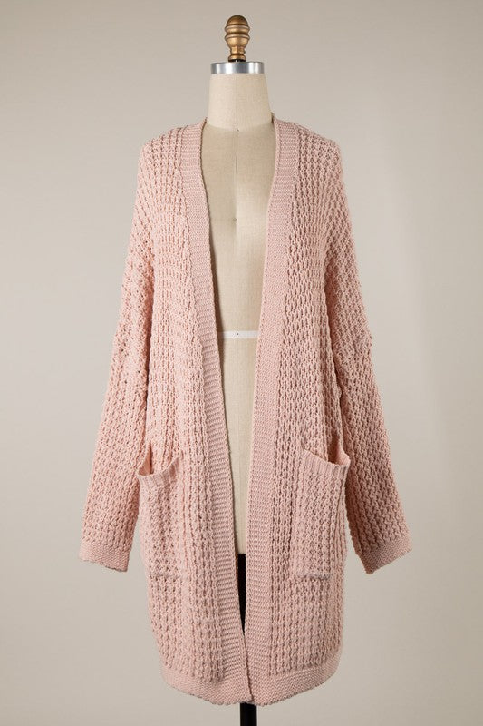 Blush Knit Cardi