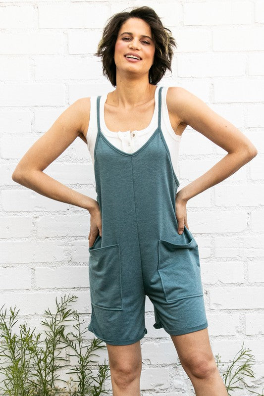 The Carris Overall Romper