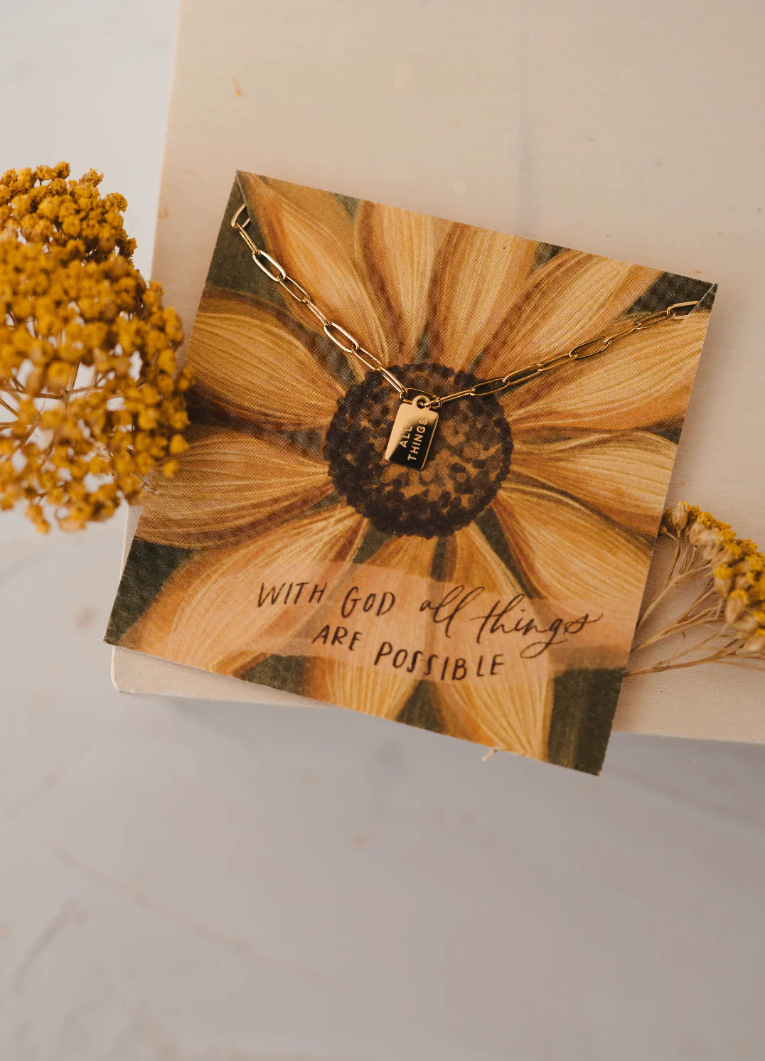 All Things Tag Necklace