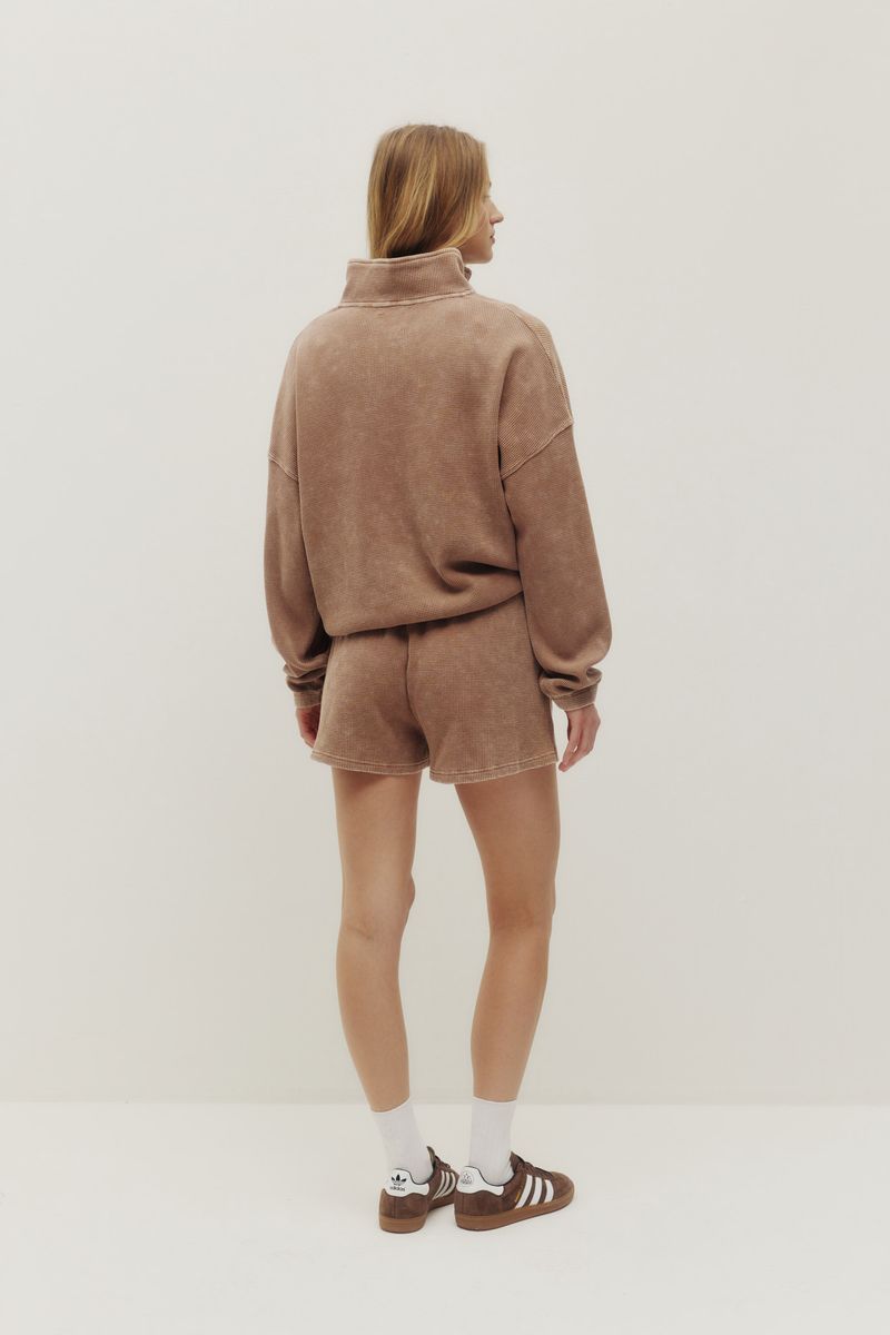 Bailey Waffle Half Zip Pullover