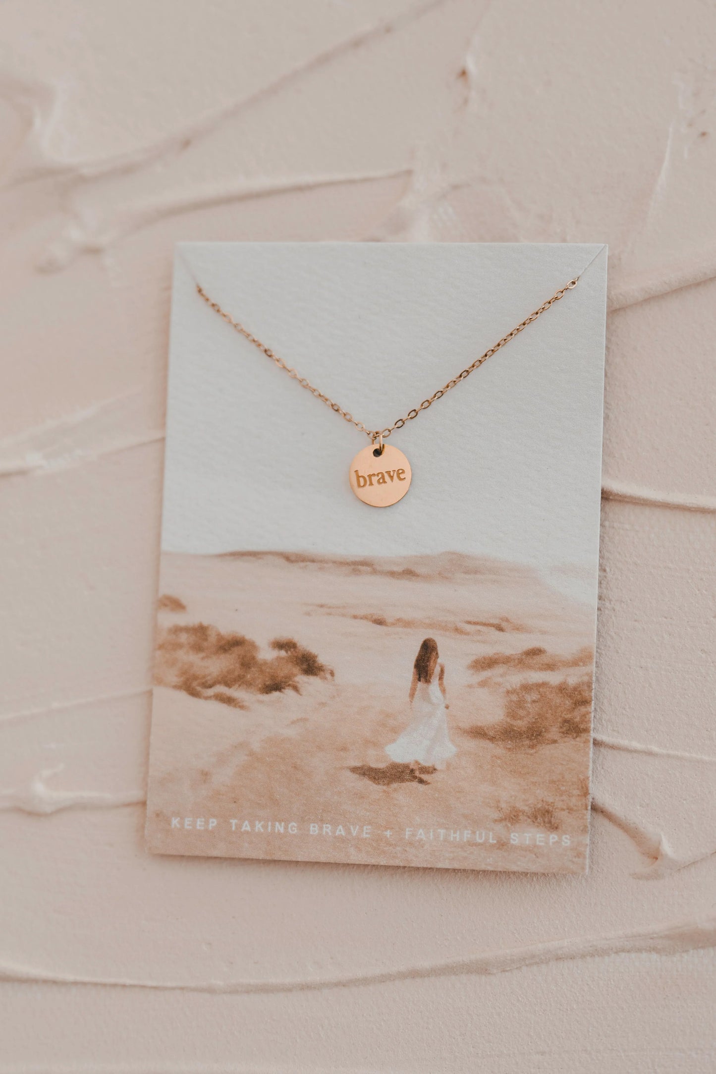 Brave Disc Necklace