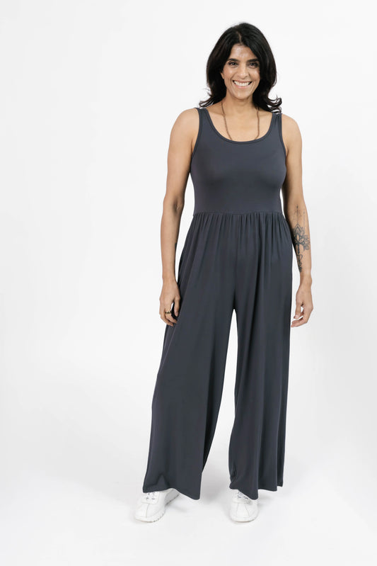 S+T Camille Wide Leg Romper