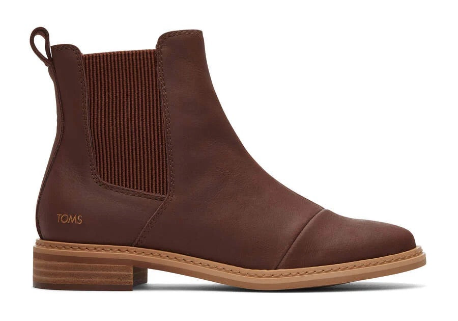 Charlie Chestnut Leather Boot
