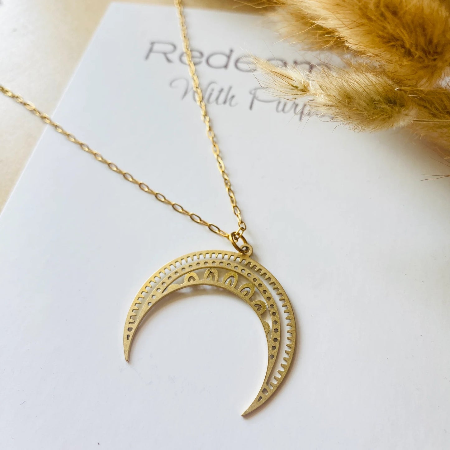 Chelsea Moon Necklace