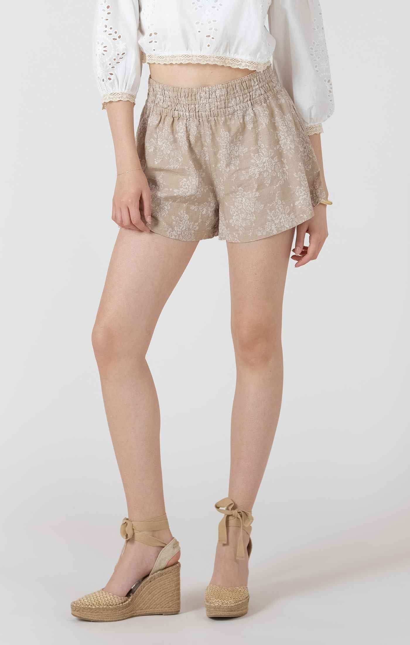 Clara Floral Shorts